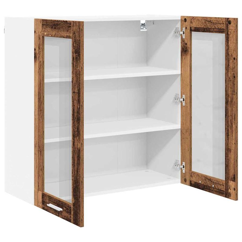 Casa si Gradina - Mobilier - Comode si corpuri - Corpuri bucatarie - Dulap suspendat Riga Lemn Vechi 80 x 31 x 80 cm Lemn compozit - Infinity.ro