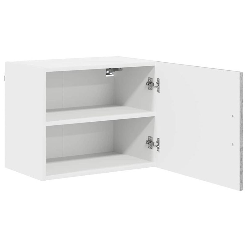 Casa si Gradina - Mobilier - Comode si corpuri - Corpuri bucatarie - Dulap suspendat de bucatarie cu raft Gri Sonoma 50 x 31 x 40 cm - Infinity.ro