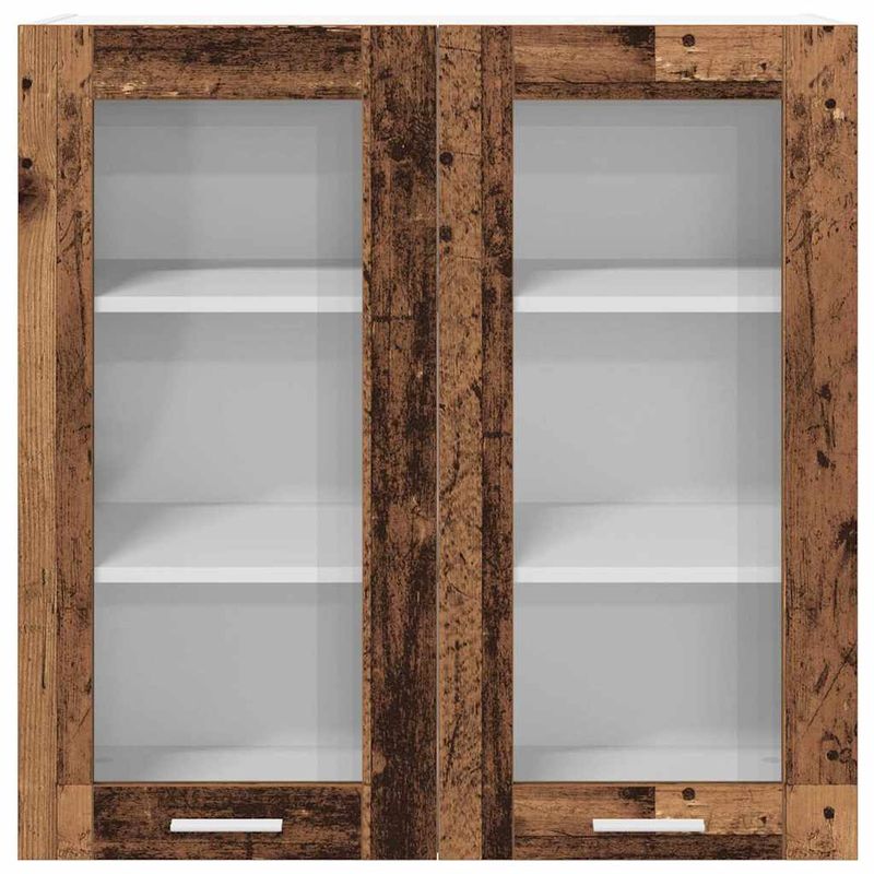 Casa si Gradina - Mobilier - Comode si corpuri - Corpuri bucatarie - Dulap suspendat Riga Lemn Vechi 80 x 31 x 80 cm Lemn compozit - Infinity.ro