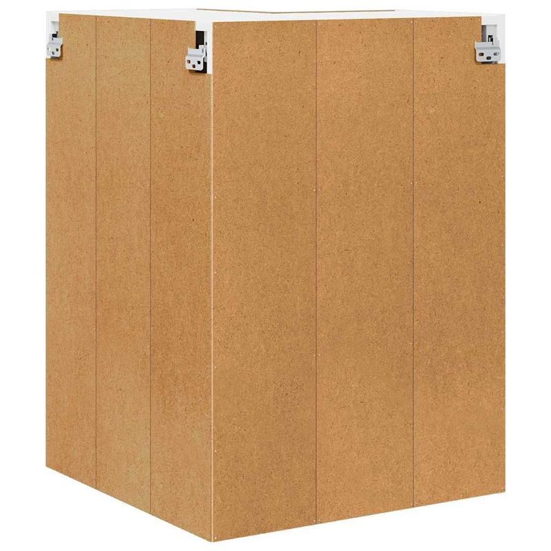 Casa si Gradina - Mobilier - Comode si corpuri - Corpuri bucatarie - Dulap suspendat Riga Stejar Artisan si Alb 57 x 57 x 80 cm - Infinity.ro
