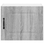 Casa si Gradina - Mobilier - Comode si corpuri - Corpuri bucatarie - Dulap suspendat de bucatarie cu raft Gri Sonoma 50 x 31 x 40 cm - Infinity.ro