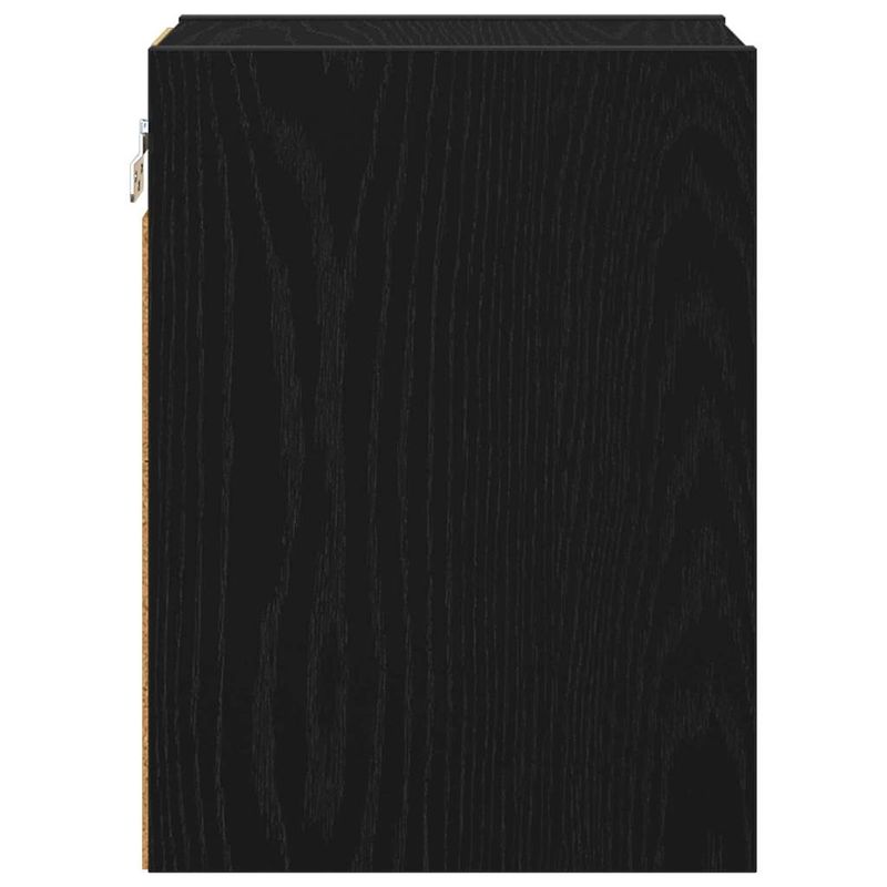 Casa si Gradina - Mobilier - Comode si corpuri - Corpuri bucatarie - Dulap suspendat cu raft Riga Stejar Negru 20 x 29,5 x 40 cm - Infinity.ro