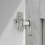 Casa si Gradina - Mobilier - Comode si corpuri - Corpuri bucatarie - Dulap suspendat cu usa Riga 2 pcs Gri din beton 40 x 31 x 80 cm - Infinity.ro