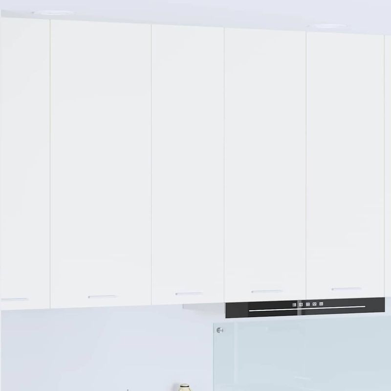 Casa si Gradina - Mobilier - Comode si corpuri - Corpuri bucatarie - Dulap suspendat cu raft Riga Alb 30 x 31 x 100 cm Lemn compozit - Infinity.ro