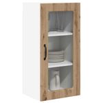 Casa si Gradina - Mobilier - Comode si corpuri - Corpuri bucatarie - Dulap suspendat de bucatarie Stejar Artizanal 40 x 31 x 80 cm - Infinity.ro