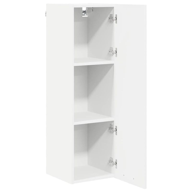 Casa si Gradina - Mobilier - Comode si corpuri - Corpuri bucatarie - Dulap suspendat cu raft Riga Alb 30 x 31 x 100 cm Lemn compozit - Infinity.ro