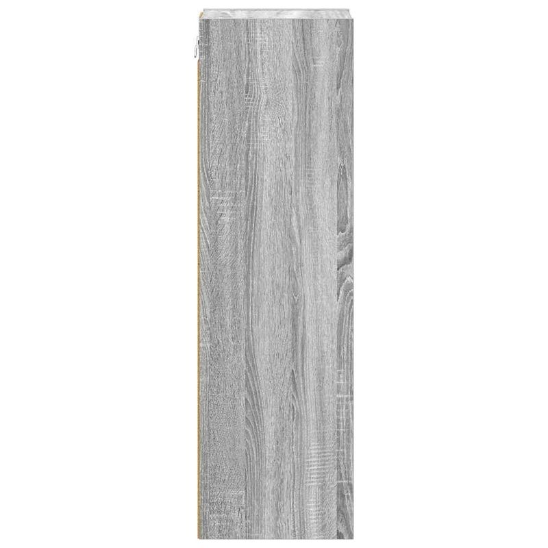 Casa si Gradina - Mobilier - Comode si corpuri - Corpuri bucatarie - Dulap suspendat cu raft Riga Gri Sonoma 20 x 29,5 x 100 cm - Infinity.ro