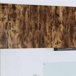 Casa si Gradina - Mobilier - Comode si corpuri - Corpuri bucatarie - Dulap suspendat de bucatarie cu raft 2 pcs Stejar fumuriu - Infinity.ro