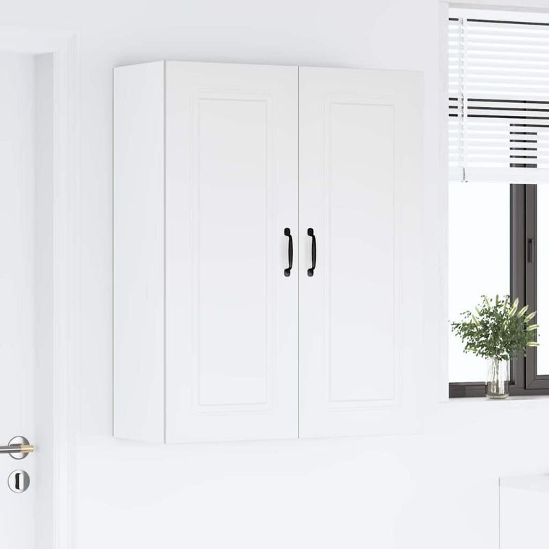 Casa si Gradina - Mobilier - Comode si corpuri - Corpuri bucatarie - Dulap suspendat de bucatarie Alb 80 x 31 x 100 cm Lemn compozit - Infinity.ro