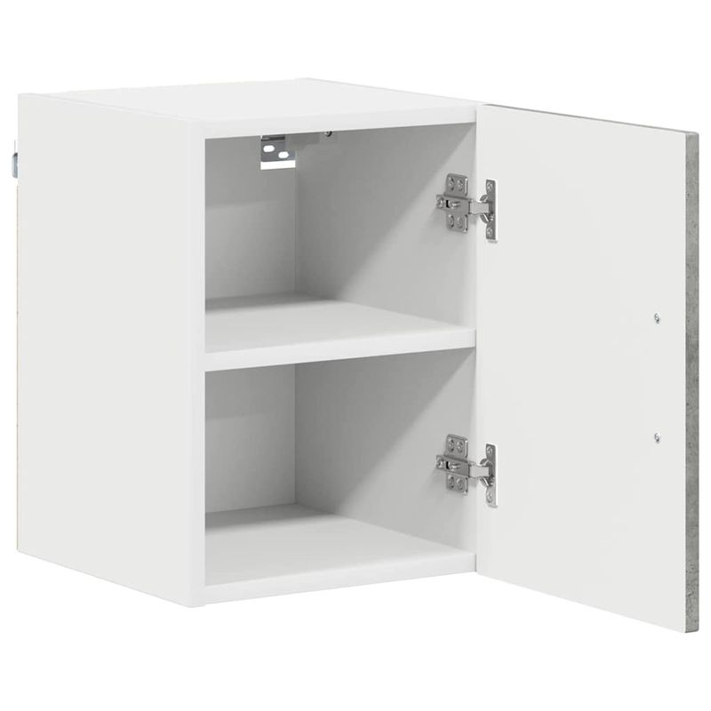 Casa si Gradina - Mobilier - Comode si corpuri - Corpuri bucatarie - Dulap suspendat de bucatarie Gri din beton 30 x 31 x 40 cm - Infinity.ro