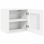 Casa si Gradina - Mobilier - Comode si corpuri - Corpuri bucatarie - Dulap suspendat cu raft Riga Alb 40 x 31 x 40 cm Lemn compozit - Infinity.ro