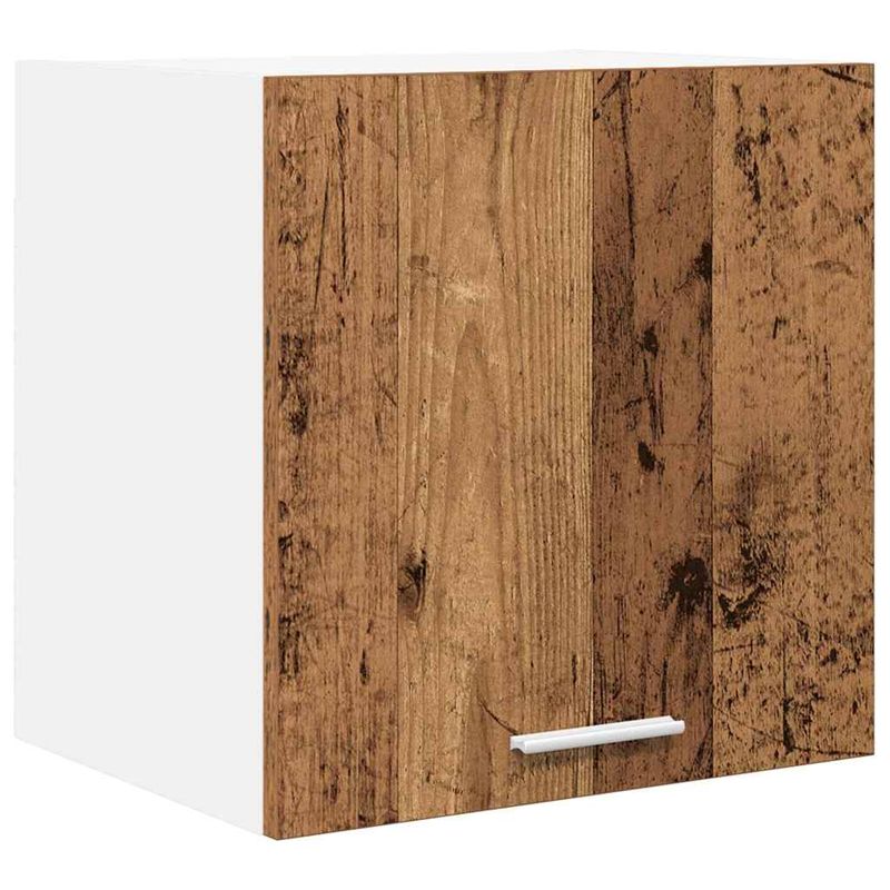 Casa si Gradina - Mobilier - Comode si corpuri - Corpuri bucatarie - Dulap suspendat Riga 2 pcs Lemn vechi si Alb 40 x 31 x 40 cm - Infinity.ro