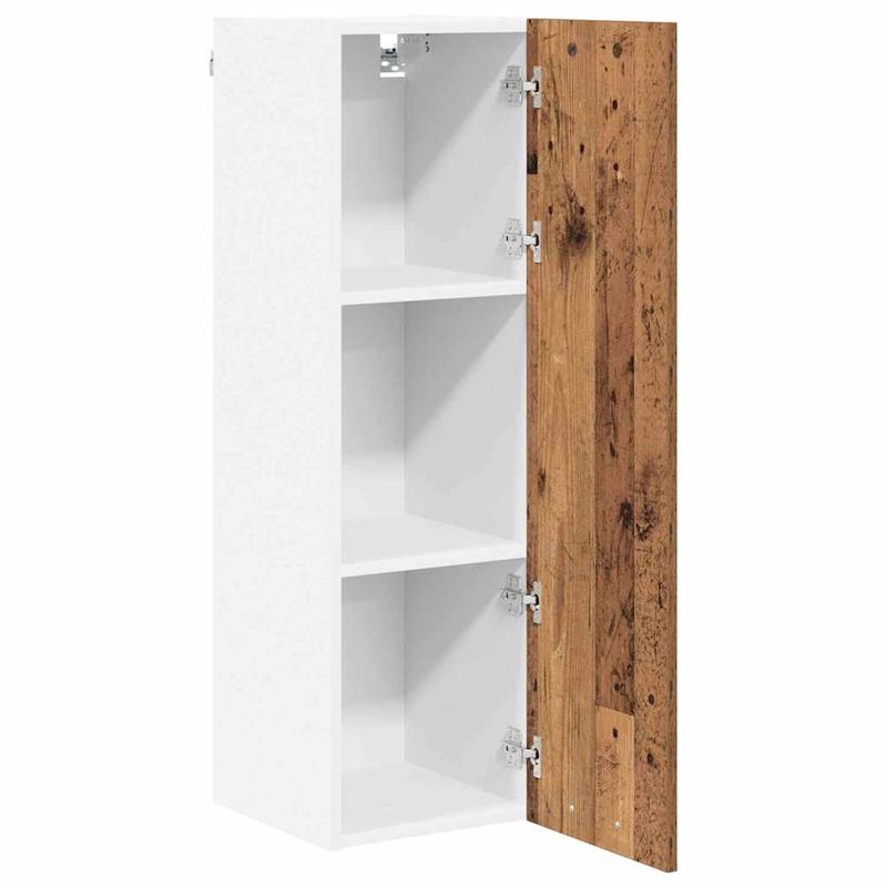 Casa si Gradina - Mobilier - Comode si corpuri - Corpuri bucatarie - Dulap suspendat Riga Lemn Vechi 30 x 31 x 100 cm Lemn compozit - Infinity.ro