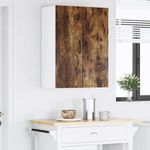 Casa si Gradina - Mobilier - Comode si corpuri - Corpuri bucatarie - Dulap suspendat de bucatarie cu raft 2 pcs Stejar fumuriu - Infinity.ro