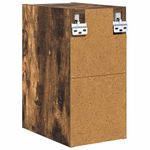 Casa si Gradina - Mobilier - Comode si corpuri - Corpuri bucatarie - Dulap suspendat cu raft Riga Stejar fumuriu 20 x 29,5 x 40 cm - Infinity.ro