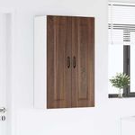 Casa si Gradina - Mobilier - Comode si corpuri - Corpuri bucatarie - Dulap suspendat de bucatarie Stejar inchis 60 x 31 x 100 cm - Infinity.ro