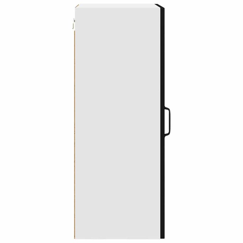 Casa si Gradina - Mobilier - Comode si corpuri - Corpuri bucatarie - Dulap suspendat de bucatarie cu usa 2 pcs Negru 40 x 31 x 80 cm - Infinity.ro