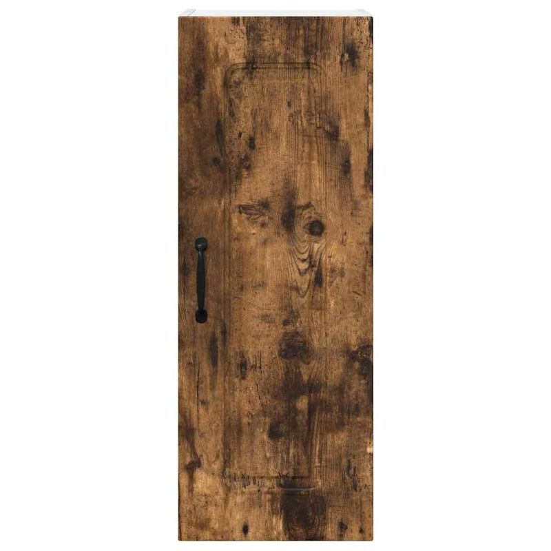Casa si Gradina - Mobilier - Comode si corpuri - Corpuri bucatarie - Dulap suspendat de bucatarie cu raft 2 pcs Stejar fumuriu - Infinity.ro