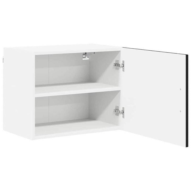 Casa si Gradina - Mobilier - Comode si corpuri - Corpuri bucatarie - Dulap suspendat de bucatarie 2 pcs Negru 50 x 31 x 40 cm - Infinity.ro
