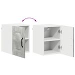 Casa si Gradina - Mobilier - Comode si corpuri - Corpuri bucatarie - Dulap suspendat de bucatarie Gri din beton 30 x 31 x 40 cm - Infinity.ro