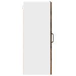 Casa si Gradina - Mobilier - Comode si corpuri - Corpuri bucatarie - Dulap suspendat de bucatarie cu raft 2 pcs Stejar fumuriu - Infinity.ro