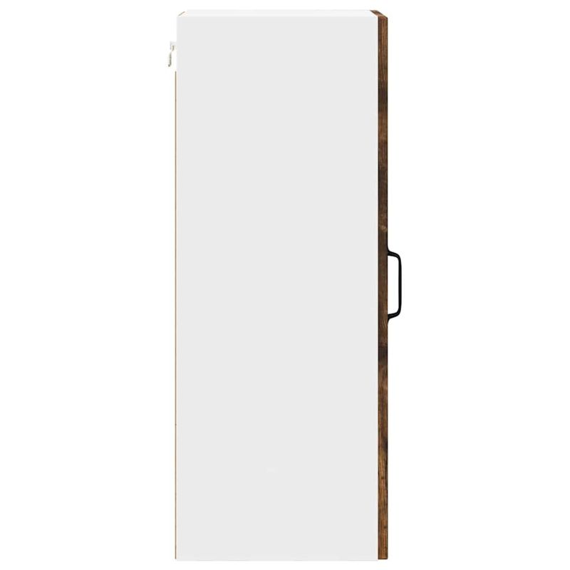 Casa si Gradina - Mobilier - Comode si corpuri - Corpuri bucatarie - Dulap suspendat de bucatarie cu raft 2 pcs Stejar fumuriu - Infinity.ro