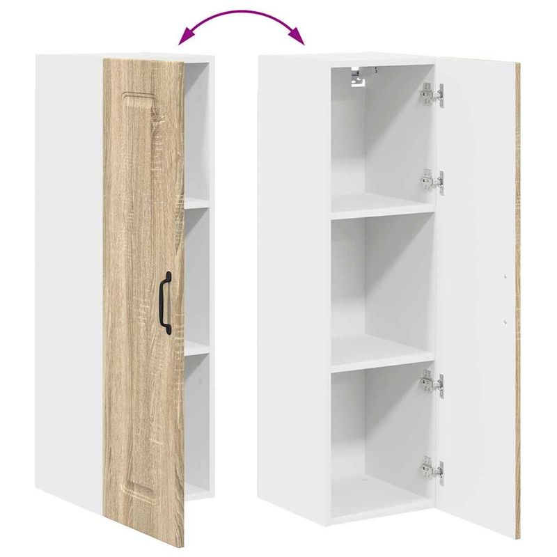 Casa si Gradina - Mobilier - Comode si corpuri - Corpuri bucatarie - Dulap suspendat de bucatarie Stejar Sonoma 30 x 31 x 100 cm - Infinity.ro