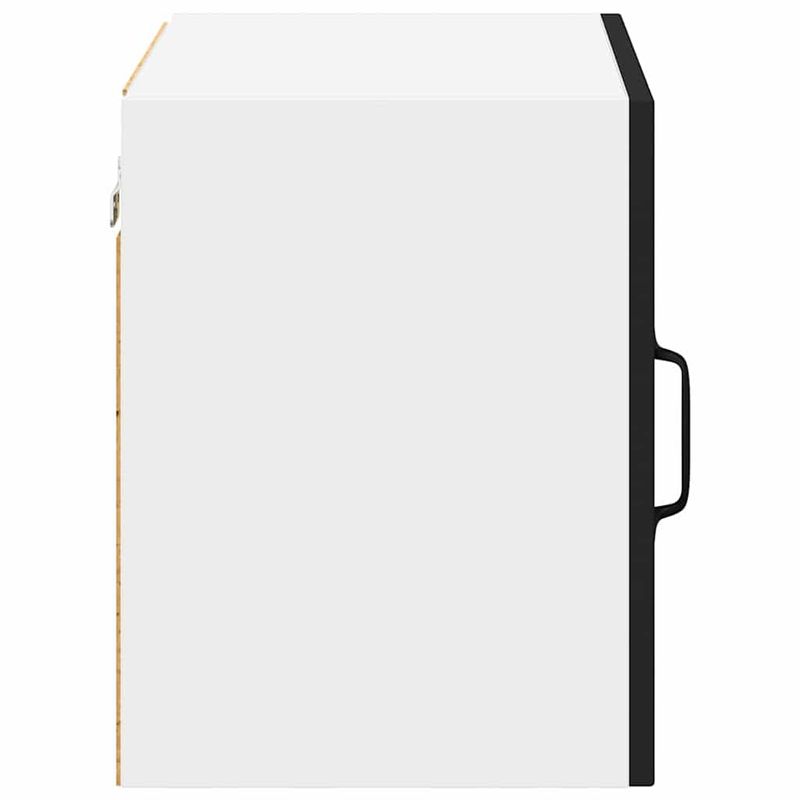 Casa si Gradina - Mobilier - Comode si corpuri - Corpuri bucatarie - Dulap suspendat de bucatarie 2 pcs Negru 50 x 31 x 40 cm - Infinity.ro