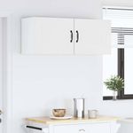 Casa si Gradina - Mobilier - Comode si corpuri - Corpuri bucatarie - Dulap suspendat de bucatarie 2 pcs Alb lucios 50 x 31 x 40 cm - Infinity.ro