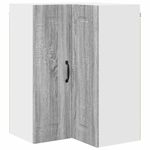 Casa si Gradina - Mobilier - Comode si corpuri - Corpuri bucatarie - Dulap suspendat de bucatarie cu raft Gri Sonoma 57 x 57 x 80 cm - Infinity.ro