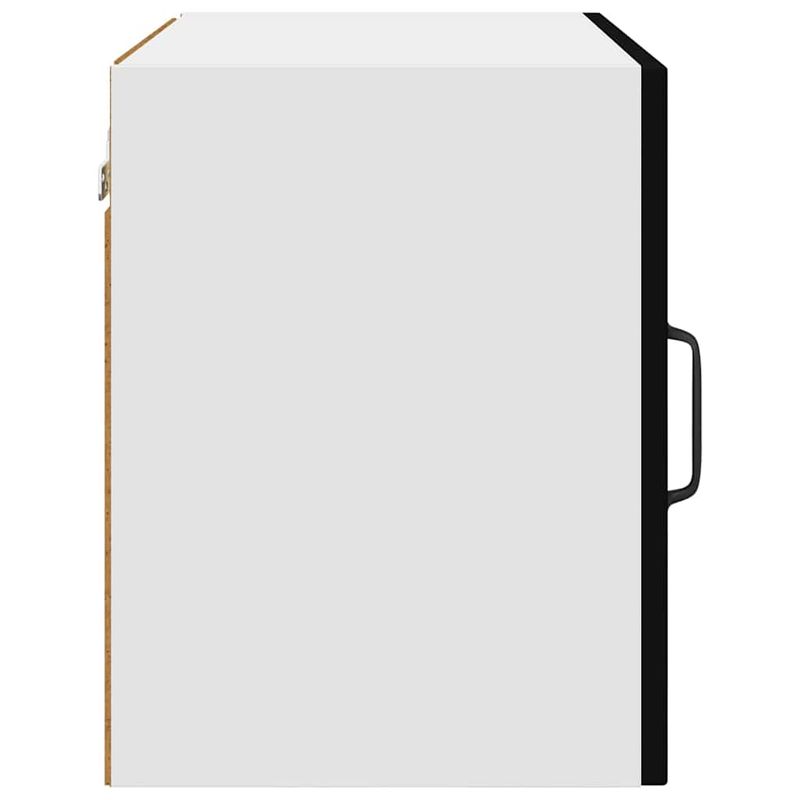 Casa si Gradina - Mobilier - Comode si corpuri - Corpuri bucatarie - Dulap suspendat de bucatarie cu raft Negru 50 x 31 x 40 cm - Infinity.ro