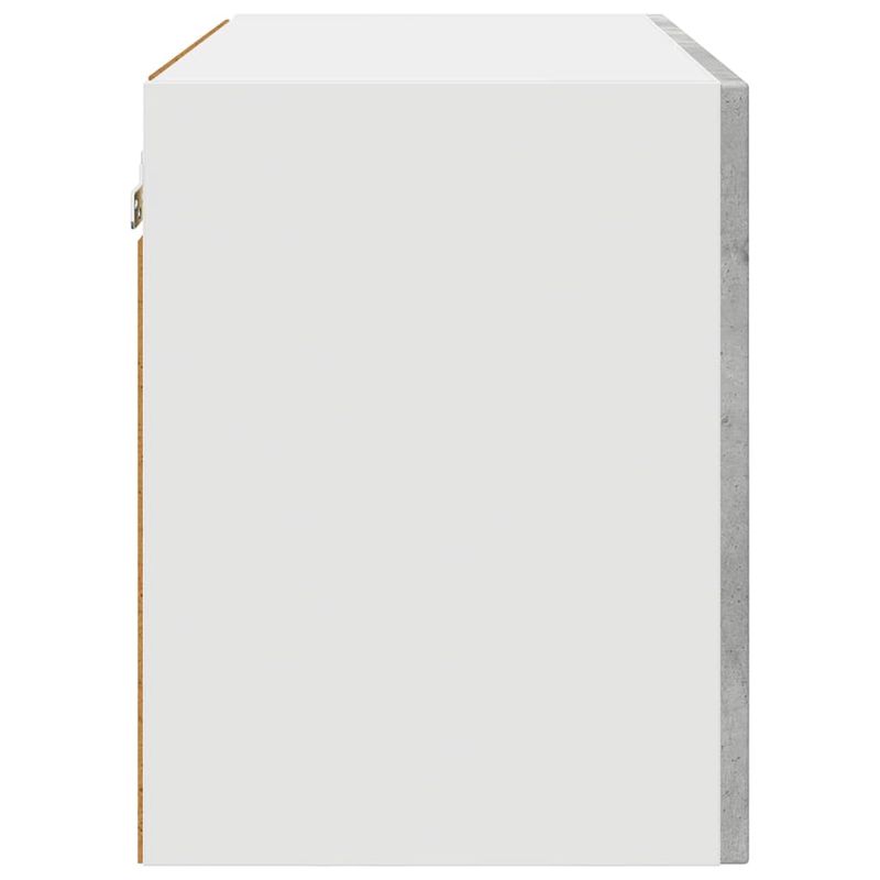 Casa si Gradina - Mobilier - Comode si corpuri - Corpuri bucatarie - Dulap suspendat de bucatarie Gri din beton 60 x 31 x 40 cm - Infinity.ro