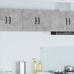 Casa si Gradina - Mobilier - Comode si corpuri - Corpuri bucatarie - Dulap suspendat de bucatarie Gri din beton 30 x 31 x 40 cm - Infinity.ro