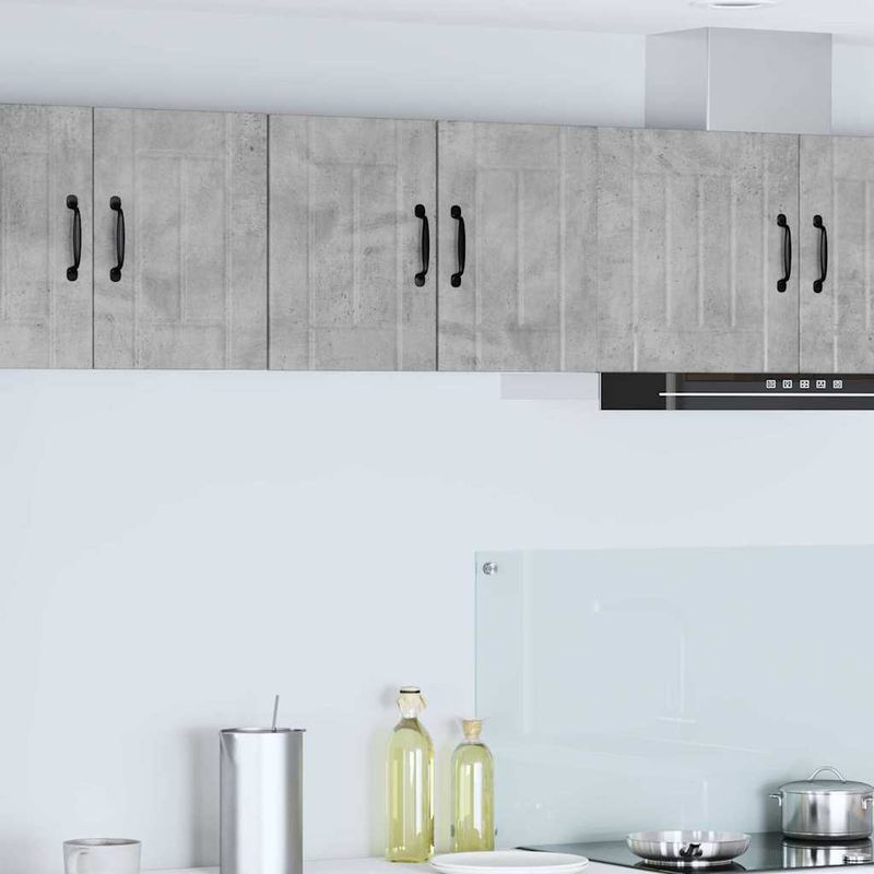 Casa si Gradina - Mobilier - Comode si corpuri - Corpuri bucatarie - Dulap suspendat de bucatarie Gri din beton 30 x 31 x 40 cm - Infinity.ro