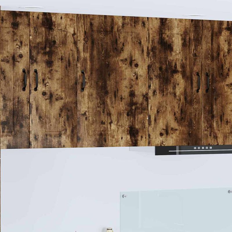 Casa si Gradina - Mobilier - Comode si corpuri - Corpuri bucatarie - Dulap suspendat de bucatarie Stejar fumuriu 50 x 31 x 80 cm - Infinity.ro