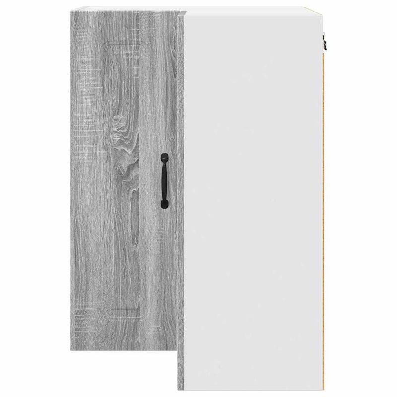Casa si Gradina - Mobilier - Comode si corpuri - Corpuri bucatarie - Dulap suspendat de bucatarie cu raft Gri Sonoma 57 x 57 x 80 cm - Infinity.ro