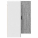 Casa si Gradina - Mobilier - Comode si corpuri - Corpuri bucatarie - Dulap suspendat de bucatarie cu raft Gri Sonoma 57 x 57 x 80 cm - Infinity.ro