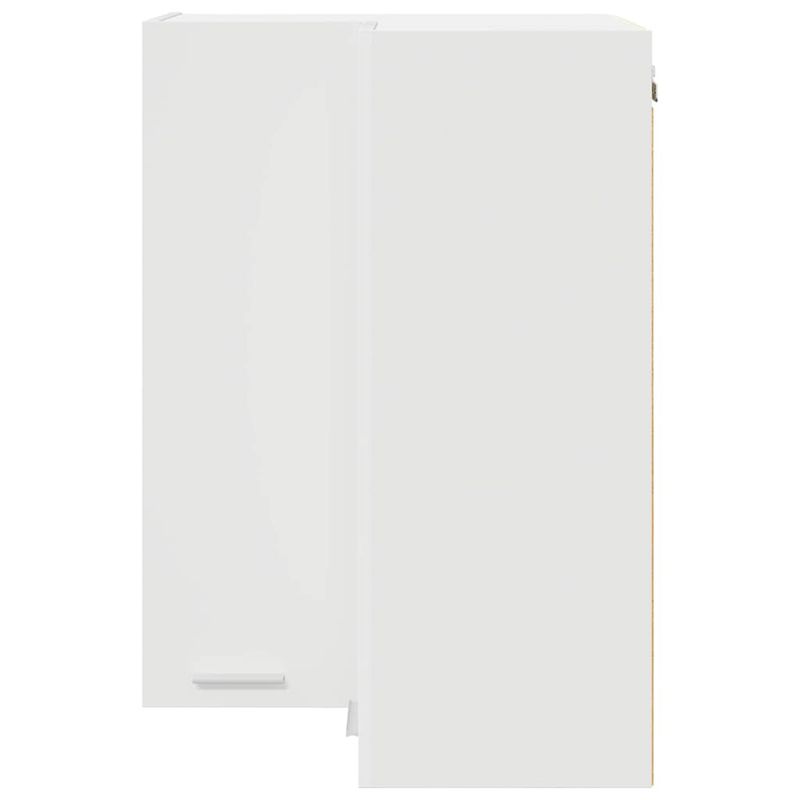 Casa si Gradina - Mobilier - Comode si corpuri - Corpuri bucatarie - Dulap suspendat cu raft Riga Alb 57 x 57 x 80 cm Lemn compozit - Infinity.ro