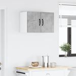 Casa si Gradina - Mobilier - Comode si corpuri - Corpuri bucatarie - Dulap suspendat de bucatarie Gri din beton 30 x 31 x 40 cm - Infinity.ro