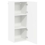 Casa si Gradina - Mobilier - Comode si corpuri - Corpuri bucatarie - Dulap suspendat de bucatarie cu usa Alb lucios 40 x 31 x 100 cm - Infinity.ro
