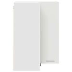 Casa si Gradina - Mobilier - Comode si corpuri - Corpuri bucatarie - Dulap suspendat cu raft Riga Alb 57 x 57 x 80 cm Lemn compozit - Infinity.ro