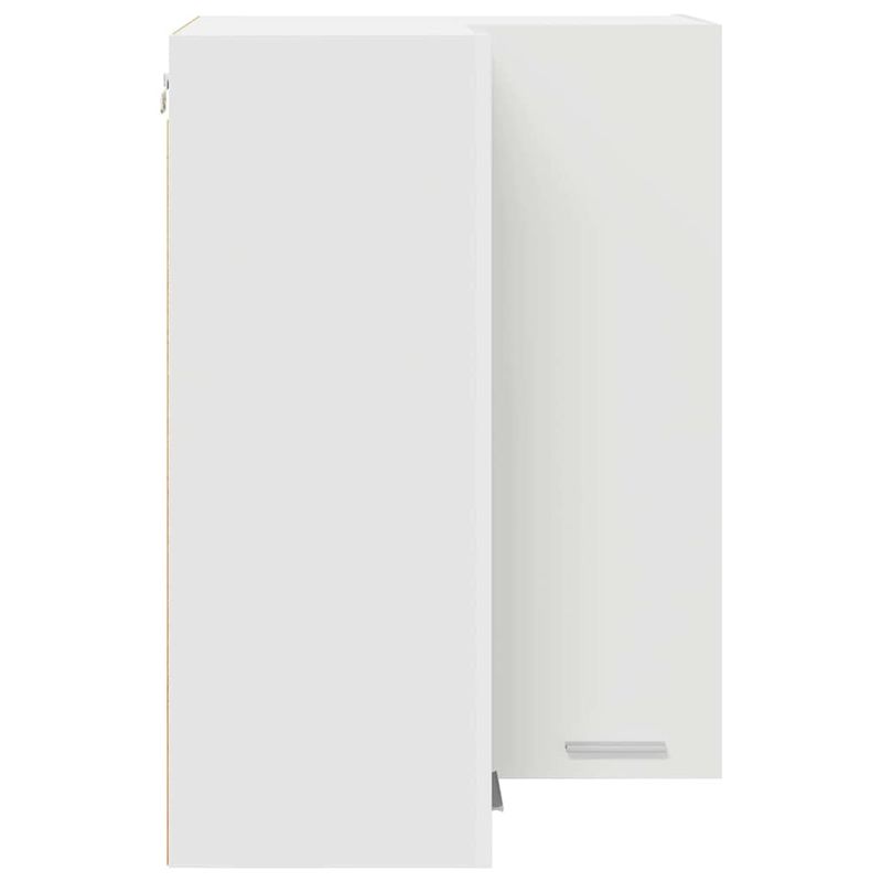 Casa si Gradina - Mobilier - Comode si corpuri - Corpuri bucatarie - Dulap suspendat cu raft Riga Alb 57 x 57 x 80 cm Lemn compozit - Infinity.ro