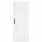 Casa si Gradina - Mobilier - Comode si corpuri - Corpuri bucatarie - Dulap suspendat de bucatarie cu usa Alb lucios 40 x 31 x 100 cm - Infinity.ro