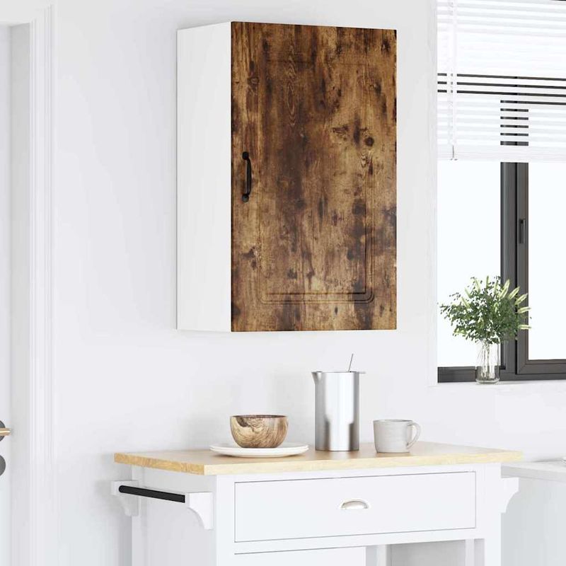 Casa si Gradina - Mobilier - Comode si corpuri - Corpuri bucatarie - Dulap suspendat de bucatarie Stejar fumuriu 50 x 31 x 80 cm - Infinity.ro