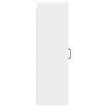 Casa si Gradina - Mobilier - Comode si corpuri - Corpuri bucatarie - Dulap suspendat de bucatarie cu usa Alb lucios 40 x 31 x 100 cm - Infinity.ro