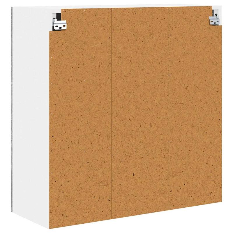 Casa si Gradina - Mobilier - Comode si corpuri - Corpuri bucatarie - Dulap suspendat de bucatarie cu raft Gri Sonoma 80 x 31 x 80 cm - Infinity.ro