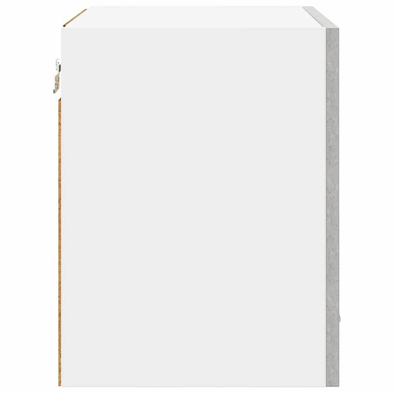 Casa si Gradina - Mobilier - Comode si corpuri - Corpuri bucatarie - Dulap suspendat cu raft Riga Gri din beton 40 x 31 x 40 cm - Infinity.ro