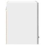 Casa si Gradina - Mobilier - Comode si corpuri - Corpuri bucatarie - Dulap suspendat cu raft Riga Gri Sonoma si Alb 30 x 31 x 40 cm - Infinity.ro