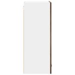 Casa si Gradina - Mobilier - Comode si corpuri - Corpuri bucatarie - Dulap suspendat cu raft Riga Stejar fumuriu 40 x 31 x 80 cm - Infinity.ro