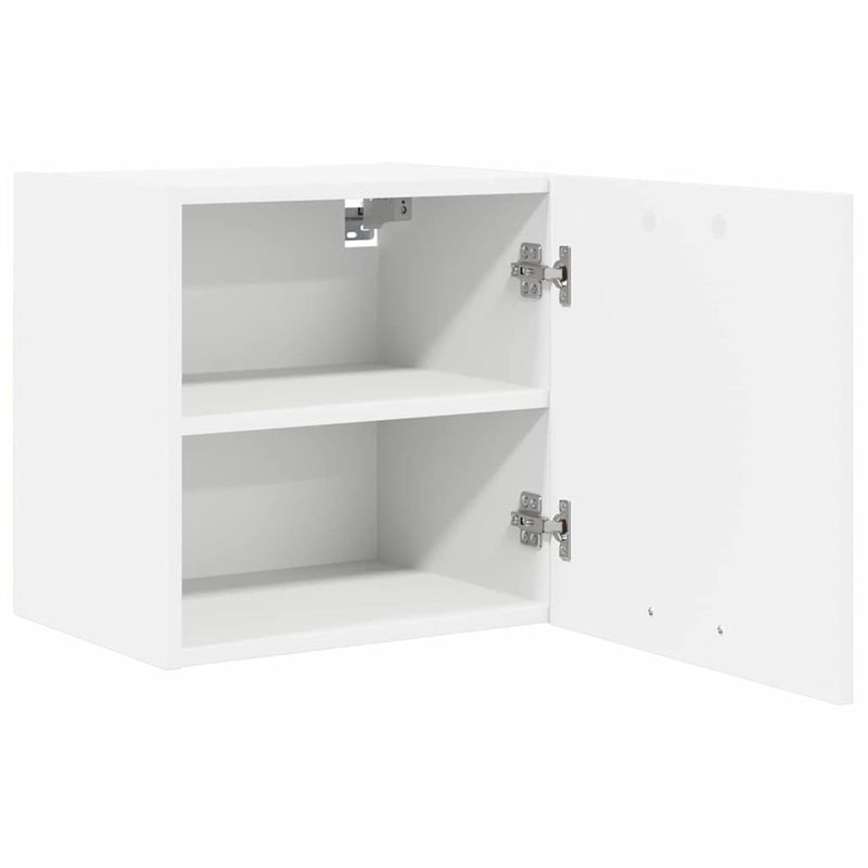 Casa si Gradina - Mobilier - Comode si corpuri - Corpuri bucatarie - Dulap suspendat cu raft Riga Alb 40 x 31 x 40 cm Lemn compozit - Infinity.ro